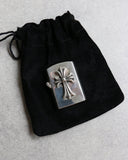 Chrome Hearts Cross .925 Silver Zippo Lighter - The Archive AU