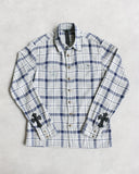 Chrome Hearts Cross Patch Flannel Button Up Shirt - The Archive AU