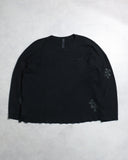 Chrome Hearts Cross Patch Thermal Sweater - The Archive AU