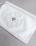 Chrome Hearts Filigree Rhodium Clutch Purse - The Archive AU