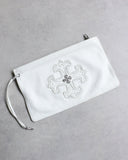 Chrome Hearts Filigree Rhodium Clutch Purse - The Archive AU