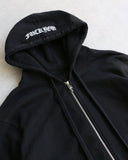 Chrome Hearts F**K YOU Horseshoe Zip Up Thermal Hoodie - The Archive AU