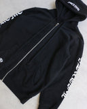 Chrome Hearts F**K YOU Horseshoe Zip Up Thermal Hoodie - The Archive AU