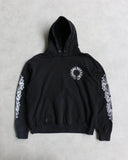 Chrome Hearts Floral Horseshoe Hoodie - The Archive AU