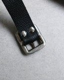 Chrome Hearts Floral Square Belt Buckle / Leather Belt Strap - The Archive AU