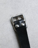 Chrome Hearts Floral Square Belt Buckle / Leather Belt Strap - The Archive AU