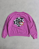 Chrome Hearts Matty Boy Spider Crewneck Purple - The Archive AU