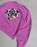Chrome Hearts Matty Boy Spider Crewneck Purple - The Archive AU
