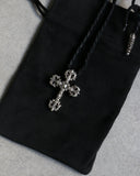 Chrome Hearts Medium Filigree Cross .925 Silver Pendant - The Archive AU