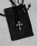 Chrome Hearts Medium Filigree Cross .925 Silver Pendant - The Archive AU