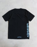 Chrome Hearts Neck Logo Blue Script Tee - The Archive AU