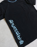 Chrome Hearts Neck Logo Blue Script Tee - The Archive AU