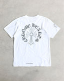 Chrome Hearts Neck Logo Horseshoe Tee - The Archive AU