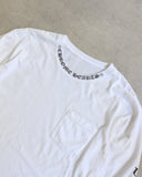 Chrome Hearts Neck Logo L/S Tee - The Archive AU