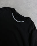 Chrome Hearts Neck Logo Script Crewneck - The Archive AU