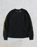 Chrome Hearts SS26 Olive Script Neck Logo L/S Tee - The Archive AU