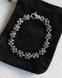 Chrome Hearts Tiny Plus Cross .925 Silver Bracelet Lobster Hook Variant - The Archive AU