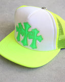 Chrome Hearts Triple Cross Patch Cemetery Trucker Cap - The Archive AU