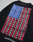 Chrome Hearts Vintage American Flag L/S Tee - The Archive AU