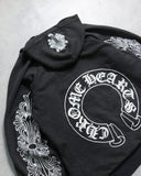 Chrome Hearts Vintage Dagger Horseshoe Thermal Hoodie - The Archive AU