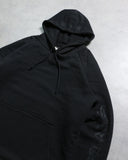 Chrome Hearts Vintage Tonal Horseshoe Thermal Hoodie - The Archive AU