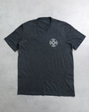 Chrome Hearts Vintage V Neck Tiny Cross Tee - The Archive AU