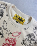 Corteiz Tiger Waffle Thermal Sweater - The Archive AU