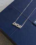Dior Silver Logo Necklace - The Archive AU