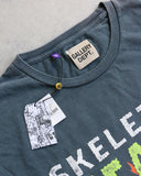 Gallery Dept. Skeleton Beach Glitter Logo Tee - The Archive AU