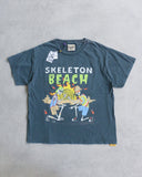 Gallery Dept. Skeleton Beach Glitter Logo Tee - The Archive AU