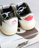 Jordan 1 Low OG x Travis Scott Medium Olive - The Archive AU