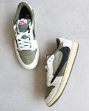 Jordan 1 Low OG x Travis Scott Medium Olive - The Archive AU