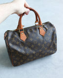 Louis Vuitton Speedy 30 Leather Monogram Hand Bag - The Archive AU
