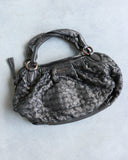 Miu Miu Braided Leather Satchel Purse - The Archive AU
