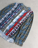 Needles Rebuild Flannel Shirt - The Archive AU