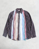 Needles Rebuild Patchwork Button Up Shirt - The Archive AU