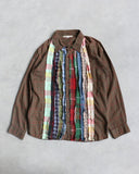 Needles Rebuild Patchwork Button Up Shirt - The Archive AU