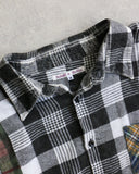 Needles Rebuild Patchwork Flannel Shirt - The Archive AU