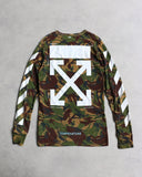 Off - White Camo L/S Temperature Tee - The Archive AU