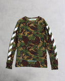 Off - White Camo L/S Temperature Tee - The Archive AU