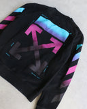 Off - White Gradient Arrow Crewneck - The Archive AU