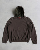 Prada Vintage Nylon Hooded Crewneck - The Archive AU