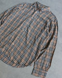 Ralph Lauren Vintage Check Plaid Button Up L/S Shirt - The Archive AU