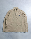 Ralph Lauren Vintage Quarter Zip Sweater - The Archive AU