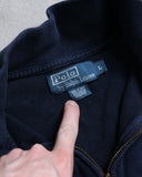 Ralph Lauren Vintage Quarter Zip Sweater - The Archive AU
