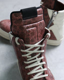 Rick Owens 1/10 Mainline Wolf Fish Geobasket Sneakers - The Archive AU