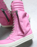 Rick Owens Mainline Pink Phlegethon CargoBasket Sneakers - The Archive AU