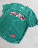 Supreme 2014 Cordoruy Arc Logo Baseball Jersey - The Archive AU