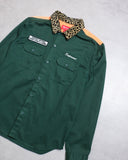 Supreme 2016 Leopard Collar Work Shirt - The Archive AU