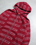 Supreme 3M Reflective Multi Logo Zip Up Hoodie - The Archive AU